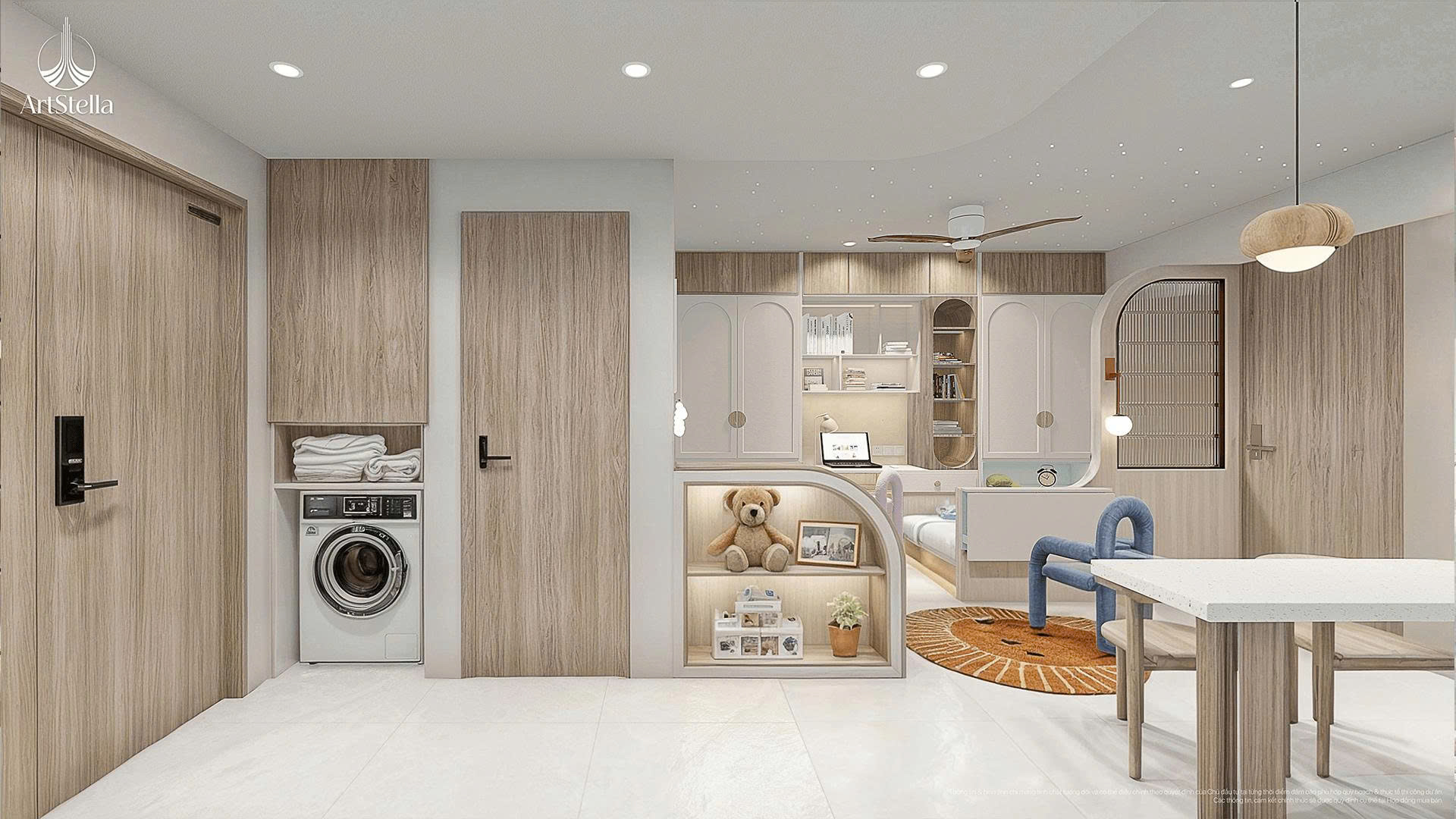 “Căn Hộ 1PN ArtStella – Nhỏ Gọn Nhưng Đầy Đủ Tiện Ích