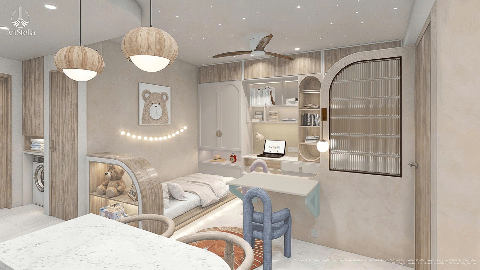 “Căn Hộ 1PN ArtStella – Nhỏ Gọn Nhưng Đầy Đủ Tiện Ích