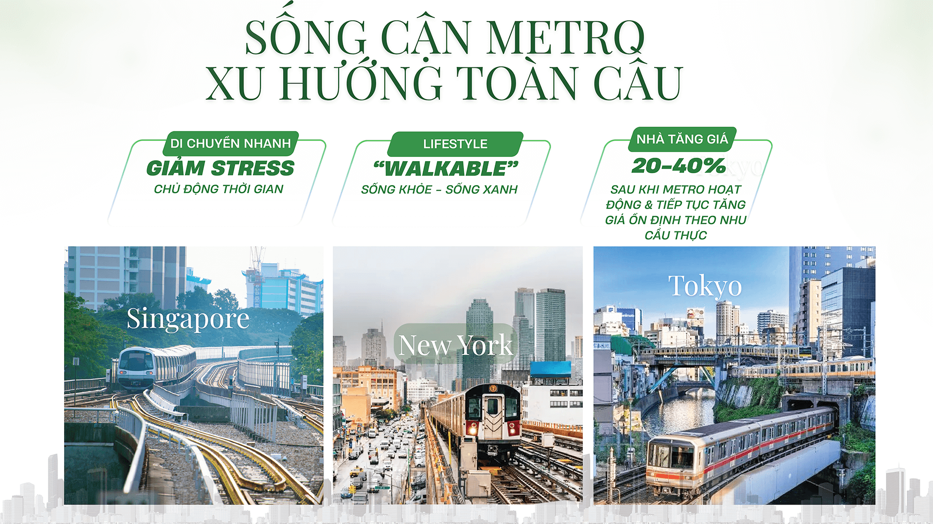 Hưởng lợi trực tiếp từ hệ sinh thái vùng và hạ tầng liên kết