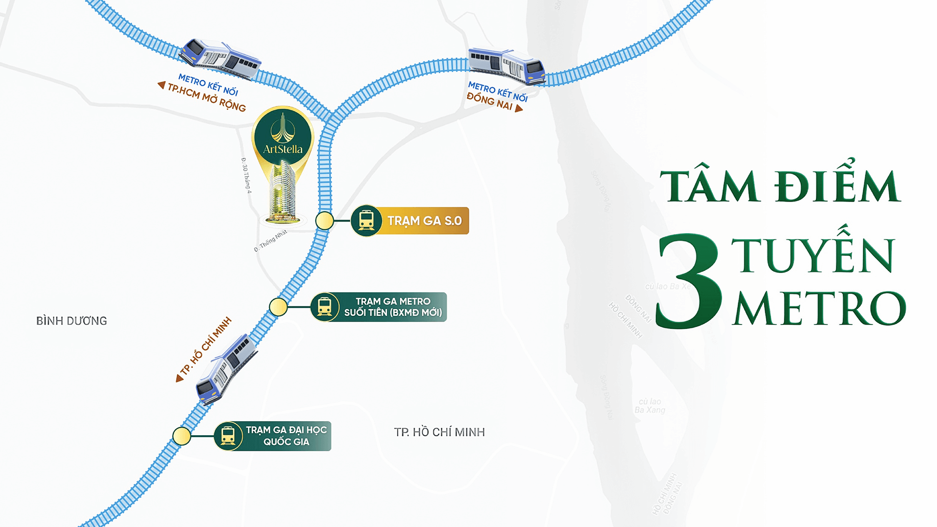 Vị trí chiến lược – Kết nối nhanh chóng mọi tiện ích trọng điểm